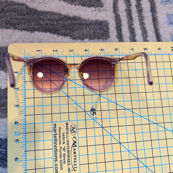 Sojos pink 70s look sunglasses - Picture 4 of 9